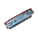 Complete oliekoeler set 4 lagen rood voor Dax, Monkey, PBR