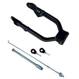 Achterbrug set voor Dax + 5cm zwart - met toebehoren