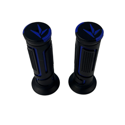 Handvaten blauw geschikt voor universele 22,2mm sturen