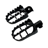 Aluminium Zwarte Voetsteunen voor Dax, Monkey en pitbike