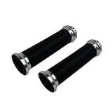 Handvaten zilver voor 22,2mm sturen Dax, Monkey, PBR, Pitbike..