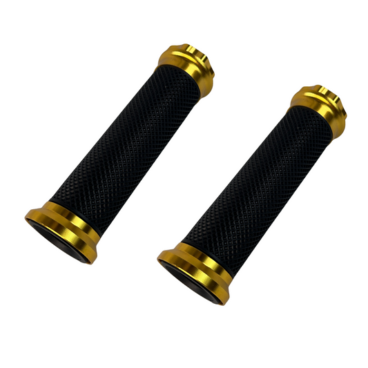 Handvaten goud voor 22,2mm sturen Dax, Monkey, PBR, Pitbike..