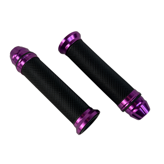Handvaten paars voor 22,2mm sturen Dax, Monkey, PBR, Pitbike..