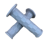 Rubberen handvaten grijs voor 22mm diameter sturen - L & R