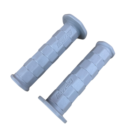 Rubberen handvaten grijs voor 22mm diameter sturen - L & R