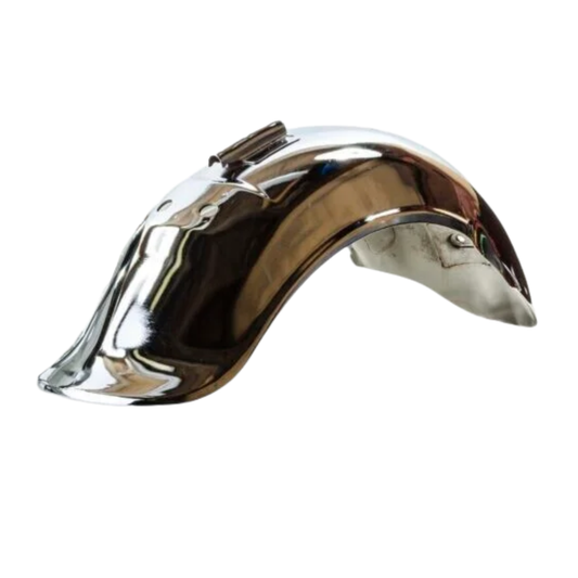 Achterspatbord duits spatbord chrome voor Chaly en Dax