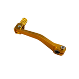 CNC schakelpedaal met driehoekspatroon goud voor 50cc - 125cc