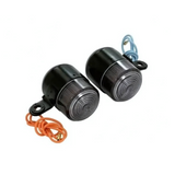 Pinkers / Knipperlichten Dax smoked glas en 12V lamp (2 stuks)