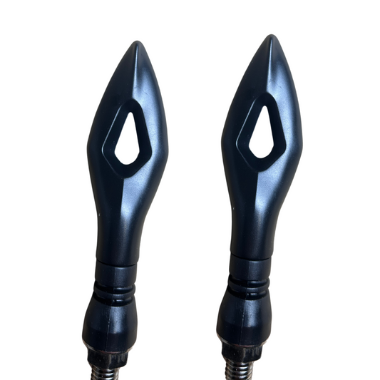 LED pinkers puntvorm met running lights effect - 12 volt