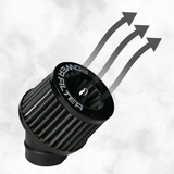 Power Filter Angled luchtfilter geschikt voor Dax, Monkey, Pitbike en andere