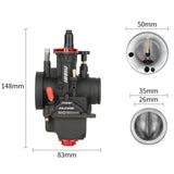 Nibbi Racing PWK26 carburateur – voor Pitbike, Dax, Monkey..