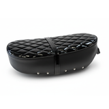 Dax zadel diamant patroon zwart voor Honda,Skyteam,Zhenua,..