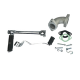 YX 90ccm Motor Silber - Handbuch - 4 Getriebe Start. Yinxiang