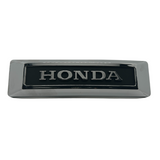 Honda Fork Emblem Chrom und Schwarz mit Montagehalterung DAX