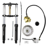 Hydraulische voorvork 30 mm met schijfrem – geschikt voor Monkey/Gorilla