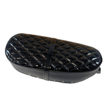 Dax zadel diamant patroon zwart voor Honda,Skyteam,Zhenua,..