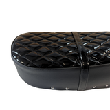 Dax zadel diamant patroon zwart voor Honda,Skyteam,Zhenua,..