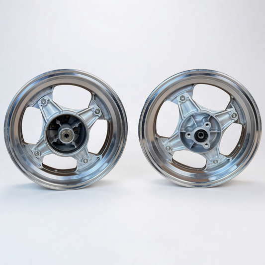 Dax tubeless velgen wide set met naaf 12 Inch 3.50 x 4.00