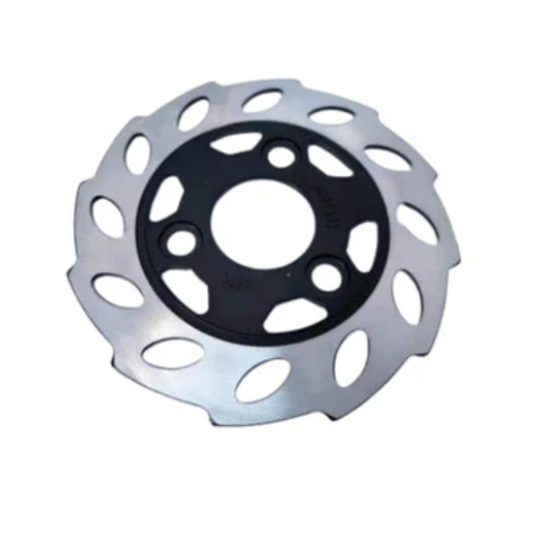 Geventileerde remschijf model Razor met een diameter van 155 mm.