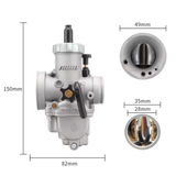 Carburator Nibbi PE 28 Flange – Racing Version (PE28FL-SR)