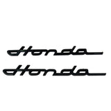 Stickers Honda embleem S800 Zwart (repro) Set van 2 stuks