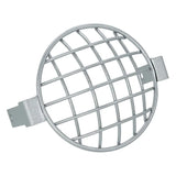 Round -Head -Lampenlampe für Affengrill - Silber/Metallgrau