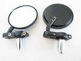 Universal carbon mirrors steering mirrors set