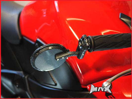 Universal carbon mirrors steering mirrors set