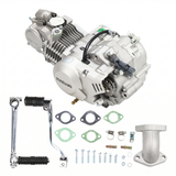 Compleet YX 170cc superhead Motorblok 12V CDI – inlusief toebehoren