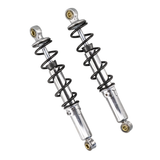 Achterveren chroom/zwart 330mm regelbaar voor Dax