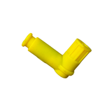 Silicone bougiedop / bougiekap in gele kleur - Dax, Monkey, Pitbike..