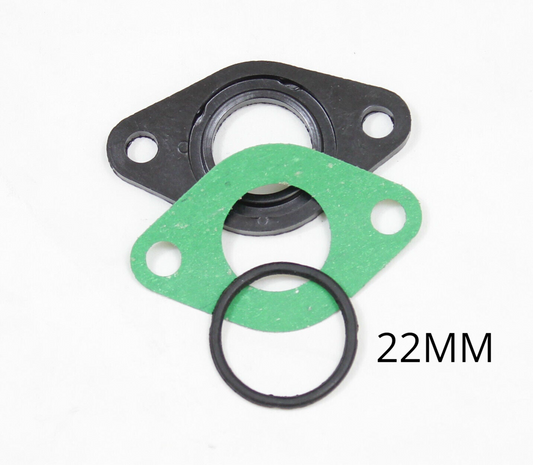 Manifold insulation and gaskets for 22mm carburetor