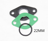 Manifold insulation and gaskets for 22mm carburetor