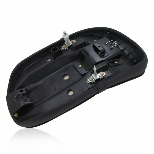 Laag zadel banaan carbon patroon zwart voor Honda,Skyteam,Zhenua,... dax