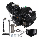 Motorblok 50cc 4-takt – 4 versnellingen – Elektrische start – Handkoppeling + kickstart – 12V