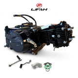 Lifan 70cc Motorblok zwart  - Manueel - 4 Versnellingen kick start. Dax,. (72cc)