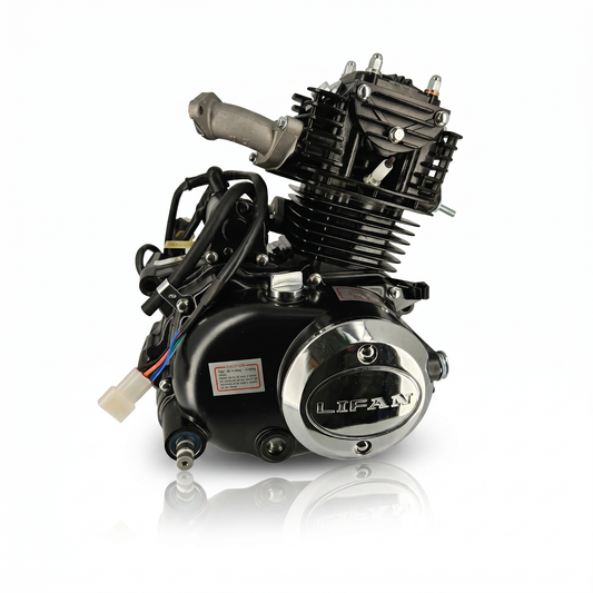 Lifan 50cc complete motorblok zwart voor Mash, Cobra, Orion, Masaï..