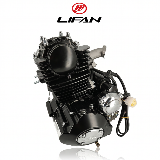 Lifan 50cc complete motorblok zwart voor Mash, Cobra, Orion, Masaï..