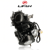 Lifan 50cc complete motorblok zwart voor Mash, Cobra, Orion, Masaï..