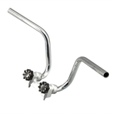Originele type stuurset - Zilver / Chrome voor Honda,Skyteam,Zhenua,... Dax