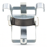 Batterijhouder Dax voor 12 volt batterij kleur chrome