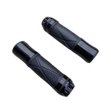 Send CNC black handles with bar-end for 22 mm.