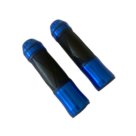 CNC blue handles with bar-end ㅤㅤ