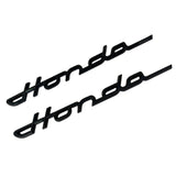 Stickers Honda Emblem S800 Black (Repro) set of 2 pieces