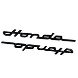 Stickers Honda Emblem S800 Black (Repro) set of 2 pieces