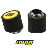 NIBBI -Schaumschaumluftfilter 45 mm mit Nibbi -Logo