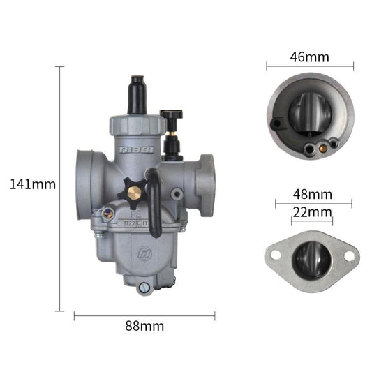 Carburator Nibbi PE 22 mm Flange Racing Version