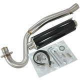 Carbon exhaust for dax and chaly upper