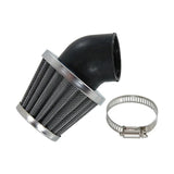 Air filter K&N Chrome Type 45 ° Angled 35mm