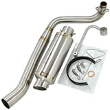 Kepspeed Exhaust GP1 Short Stainless steel underlying with gold finish with lambda probe